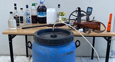 Yatağan'da sahte alkol operasyonu