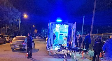 Yayaya çarpıp devrilen motosikletin sürücüsü hayatını kaybetti