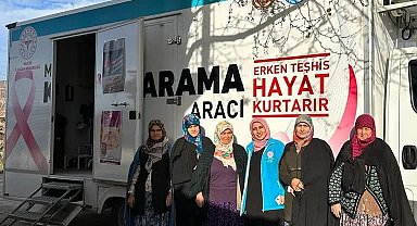 Yeşilçimen köyüne 'Mobil Kanser Tarama Aracı' gönderildi