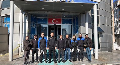 Yüksekova emniyeti gazetecilerle bir araya geldi