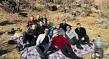 Yüksekova ve Şemdinli vatandaşlar Ocak ayında piknik yaptılar