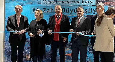 Zeytinburnu Kazlıçeşme Sanat Merkezi'nde yılın ilk sergisi açıldı