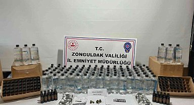 Zonguldak'ta sahte içki operasyonu