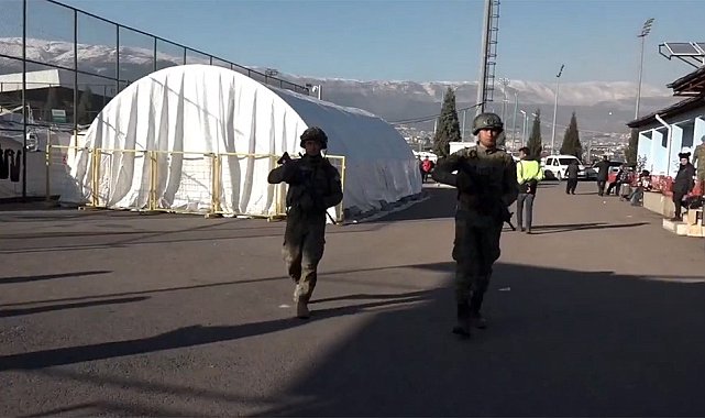 7'nci Komando Tugayı Kahramanmaraş'ta asayişi sağlamaya devam ediyor