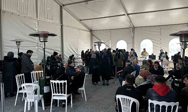 Başakşehir'e gelen bin 676 afetzede için destek