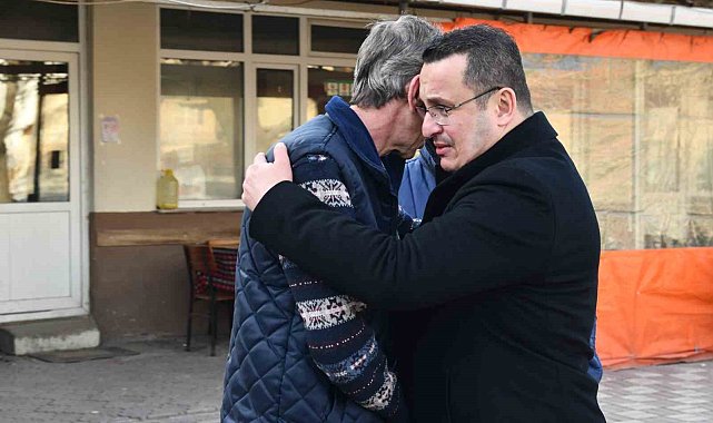 Başkan Kanar'dan Kara ailesine taziye ziyareti