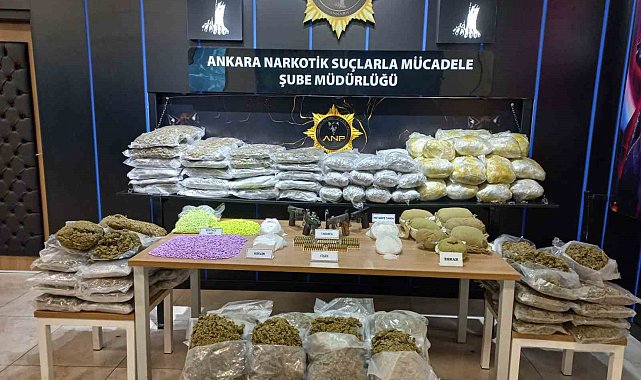 Başkentteki narkotik operasyonlarında bir haftada 32 kişi tutuklandı