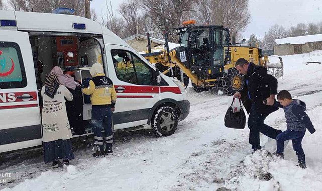 Büyükşehir'den nefes kesen hasta kurtarma operasyonları