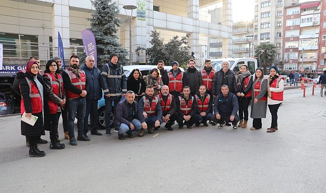 Deprem bölgesine takviye ekip