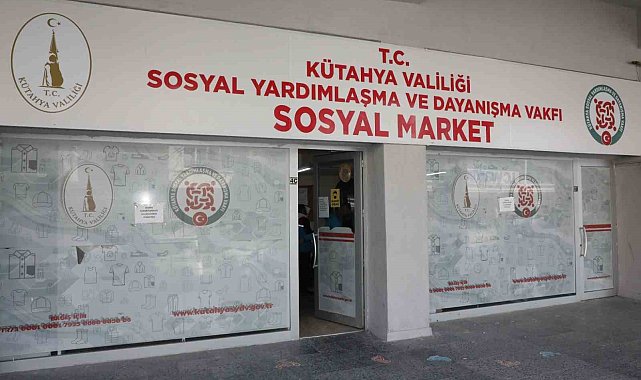 Depremzedeler için "Sosyal Market"