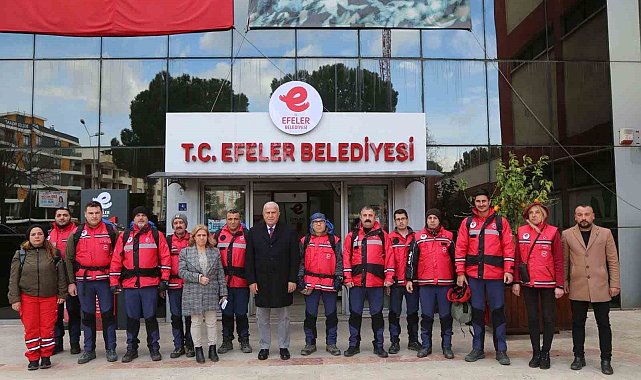 Efeler'de yardım seferberliği başladı, EFAK ekipleri yola çıktı