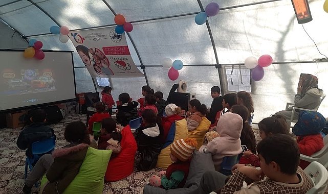 Elazığ'da depremzede çocuklara yönelik etkinlik