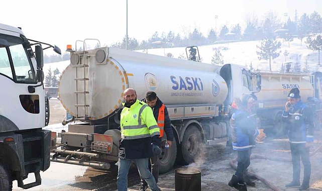 Elbistan'ın içme suyu sorununu Samsun çözüyor
