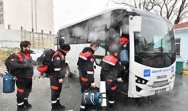 Esenyurt, depremzedeler için seferber oldu