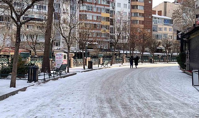 Eskişehir'de kar yağışı devam edecek