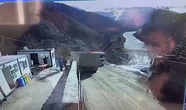 Freni patlayan kamyondan yaptığı manevra ile kurtuldu