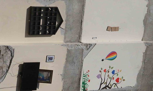 Hatay'ın merkezinden ilginç görüntü