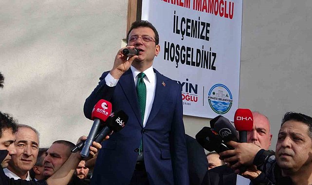 İBB Başkanı Ekrem İmamoğlu Giresun'da