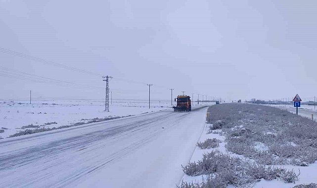 Iğdır'da 23 köy yolu ulaşıma kapandı