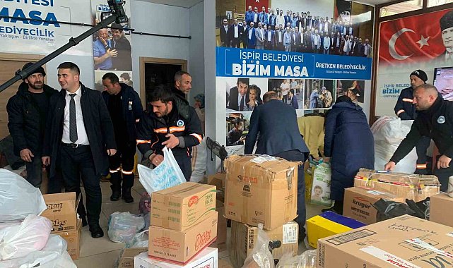 İspirliler depremzedeler için seferber oldu