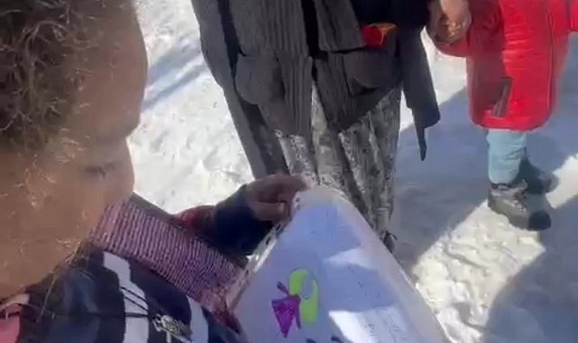 İstanbul'dan Kahramanmaraşlı kıza duygulandıran mektup
