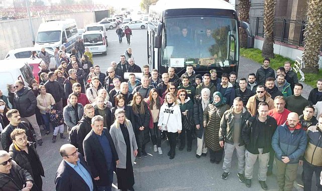 İzmir'den Hatay'a adli destek