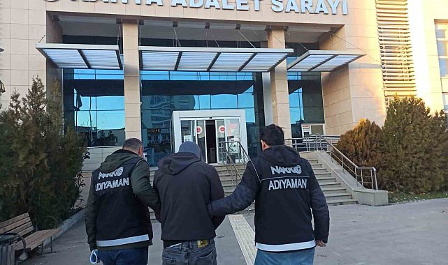Kahta'da uyuşturucu ile yakalanan 1 kişi tutuklandı