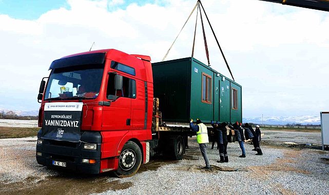 Konteynerler Bursa'dan yola çıktı