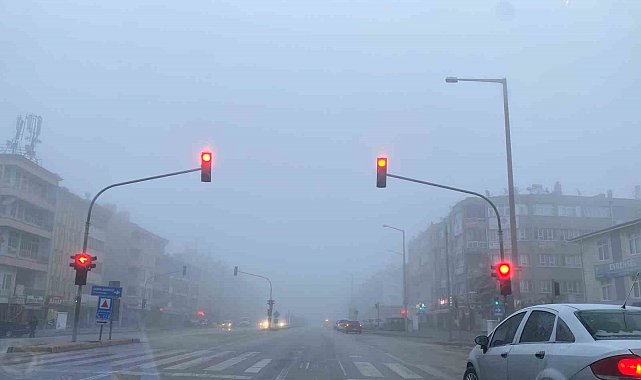 Kulu'da yoğun sis etkili oldu