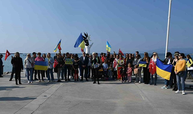 Kuşadası'na sığınan Ukraynalı kadınlar: "Vatanımızı çok özledik'