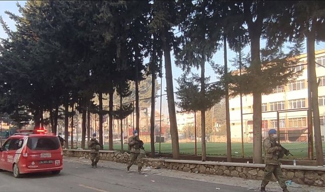 Mehmetçik deprem bölgesinde asayiş hizmetinde