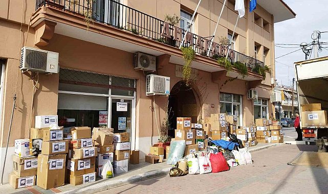 Mudanya'nın Yunanistan'daki kardeş şehrinden deprem bölgesine yardım