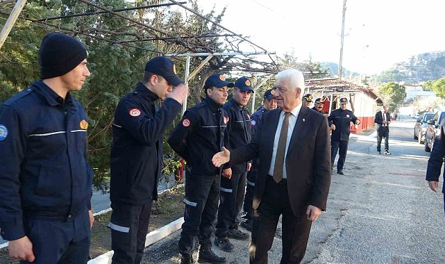 Muğla Büyükşehir Belediyesi itfaiye ekipleri yurda döndü