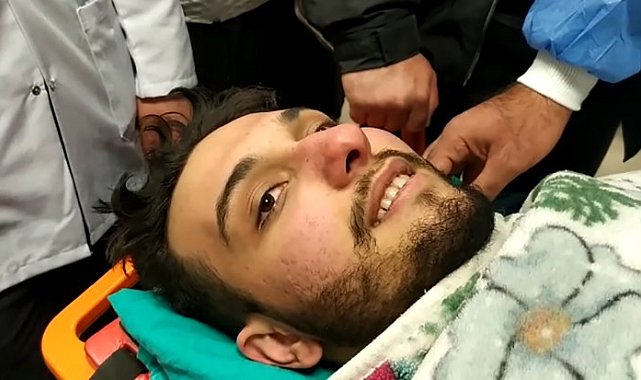 Muhammed Enes ve ağabeyi enkaz altındaki 198 saati İHA'ya anlattı