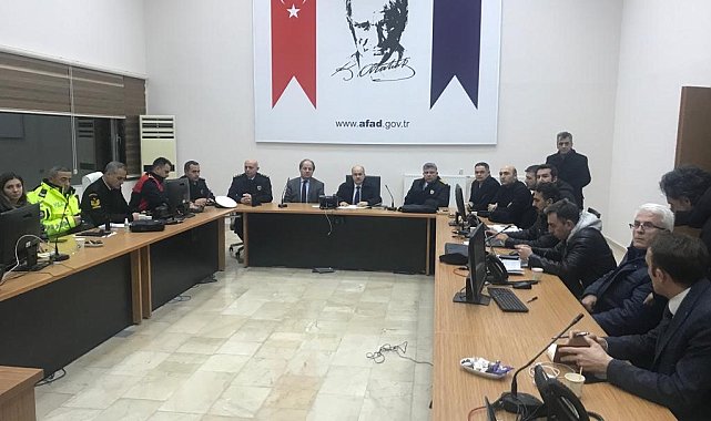 Samsun Valisi Dağlı, deprem koordinasyonu için Elbistan'a göreve gitti