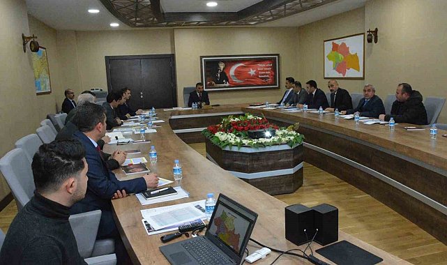 Siirt'te alt ve üst yapı çalışmaları değerlendirildi
