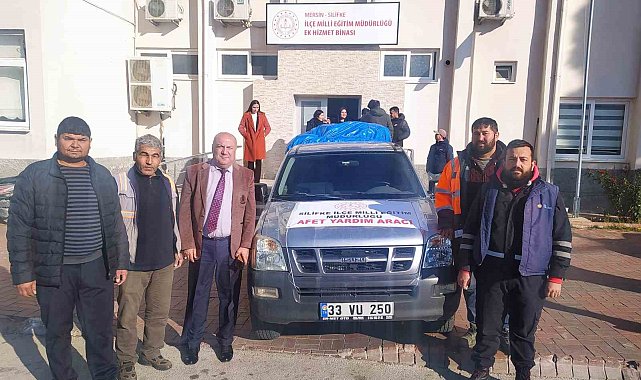 Silifke İlçe Milli Eğitim Müdürlüğünden deprem seferberliği