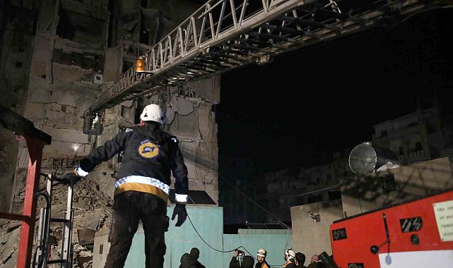 Suriye'de depremdeki can kaybı 570'e yükseldi
