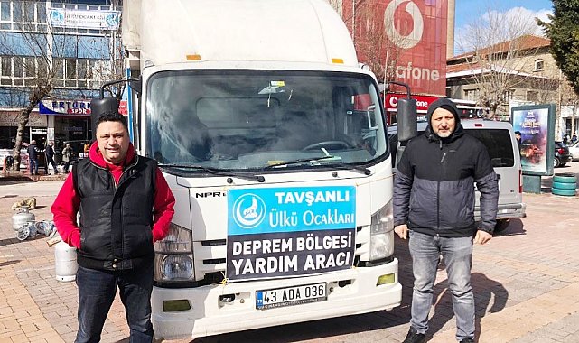 Tavşanlı'da yardım faaliyetleri aralıksız devam ediyor