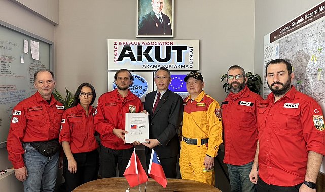 Tayvanlı ekip tüm ekipmanlarını Türkiye'ye bağışladı