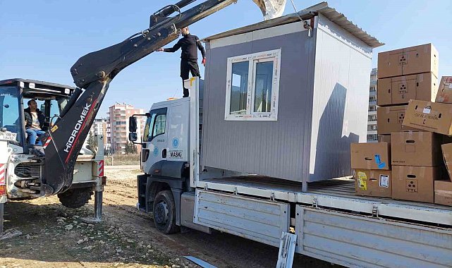 Temel ihtiyaçlar afet bölgesine ulaştırıldı