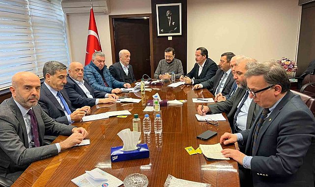 TOBB Başkanı Hisarcıklıoğlu, sendika başkanlarıyla bir araya geldi