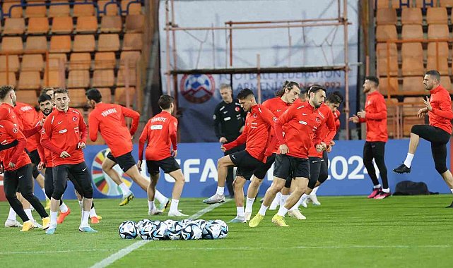 A Milli Takım, Republican Stadyumu'nda çalıştı