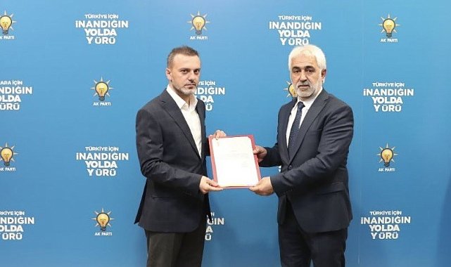 AK Parti Merkez İlçe Başkanlığına Ördek atandı