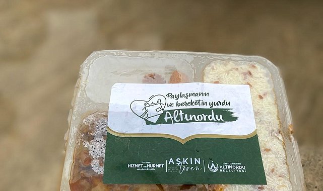 Altınordu Belediyesi'nden iftar yemeği ikramı