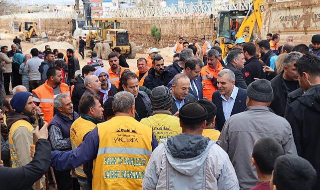 Bakan Çavuşoğlu Şanlıurfa'da