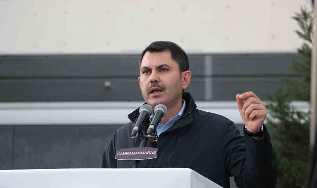 Bakan Kurum: "Konutlarımızı 1 yıl içerisinde teslim edeceğiz"