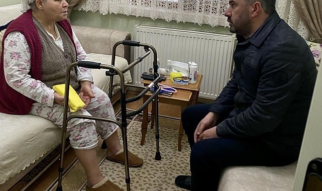 Başkan Çetin'den Ramazan ayında hastalara moral ziyareti