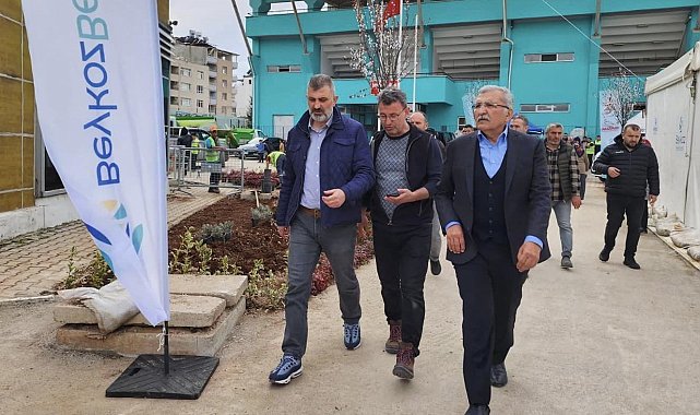 Başkan Sezer, Hatay'da çalışmaları yakından takip ediyor