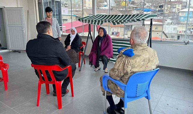 Beytüşşebap'a gelen depremzedelerin ihtiyaçları gideriliyor